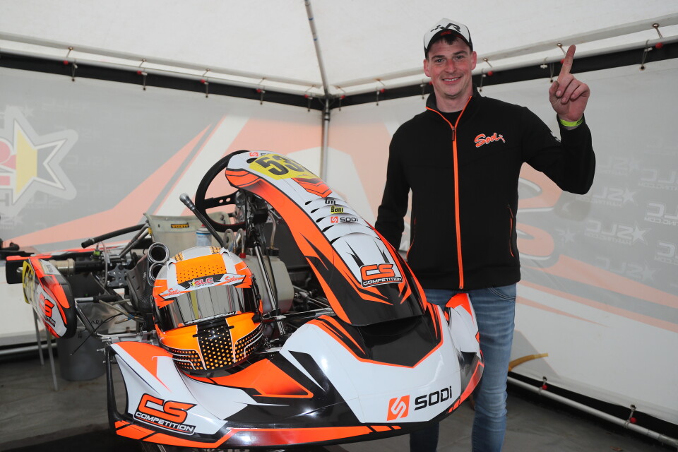 Sam Claes pole in KZ Masters BH5I9721